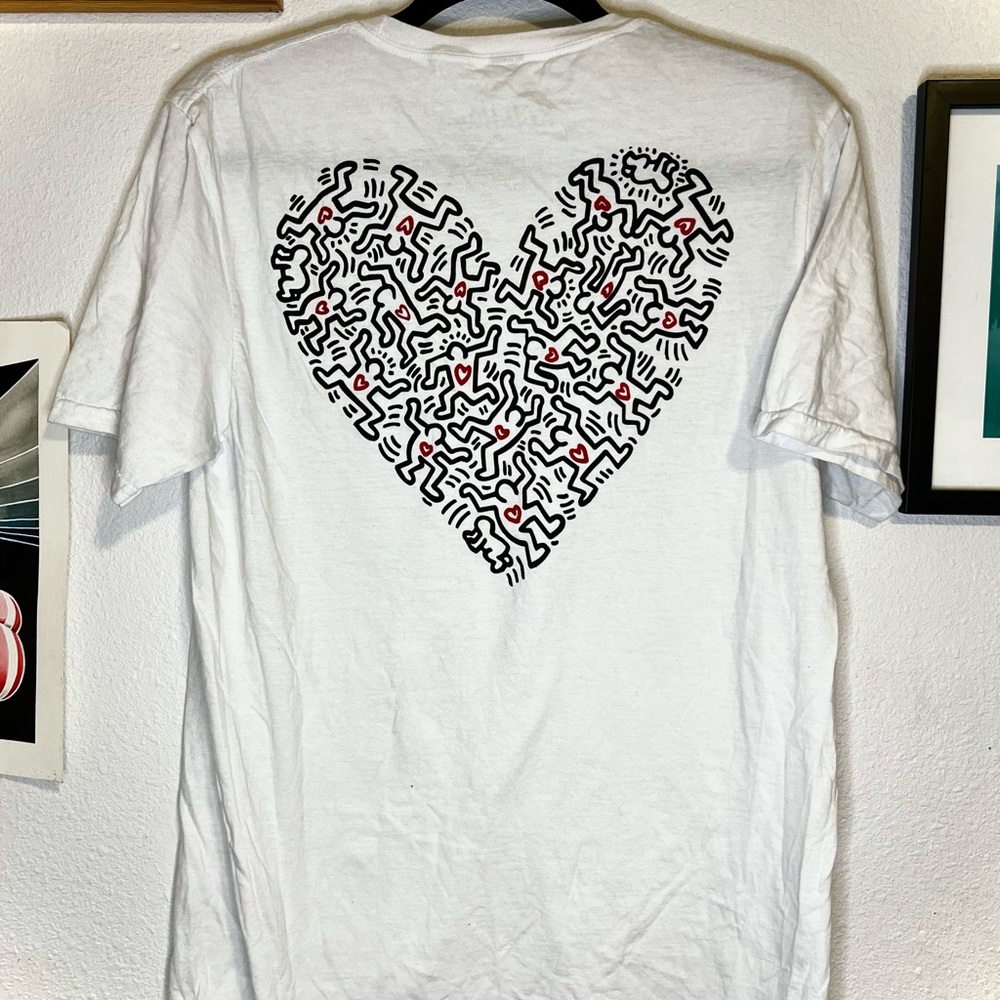Keith Haring Heart Tee